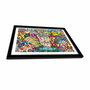 Wallity Cuadro Decorativo Multicolor 38 x 53 cm